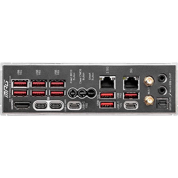 Placa Mãe MSI MPG X870E Carbon WI-FI 7 DDR5 AM5 ATX - GK Infostore