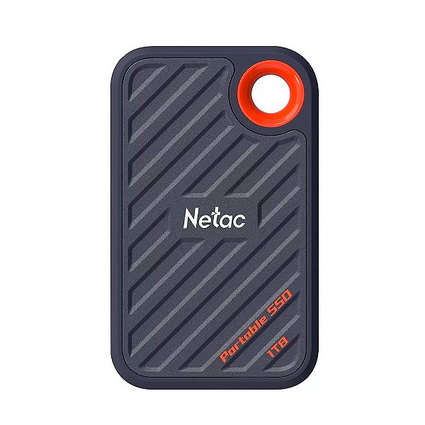 SSD 2TB NETAC ZX20 Externo USB Type-C 3.2 2000Mbs/1800Mbs - NT01ZX20-002T-32BL