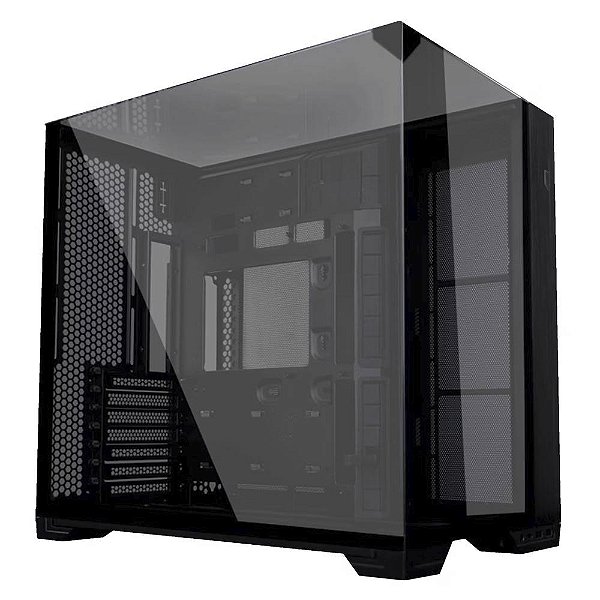 Gabinete Gamer Lian Li O11 Vision Compact Preto - O11VPX-M-Black