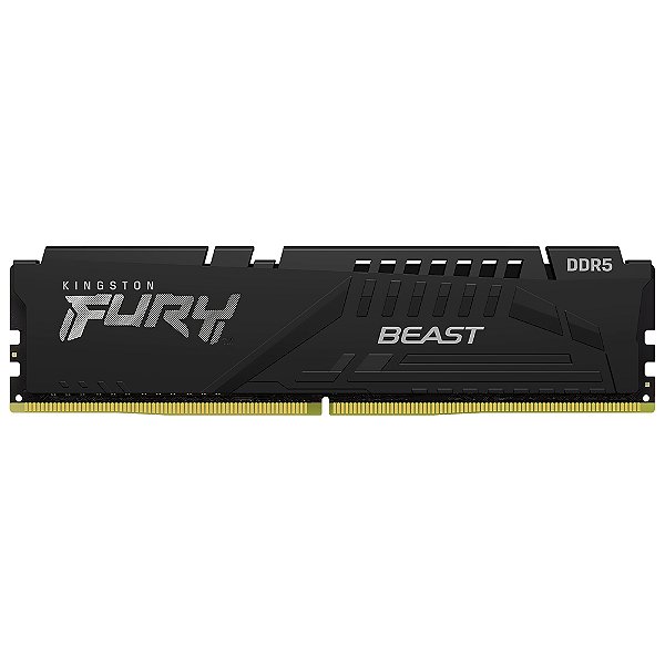 Memória RAM Kingston Fury Beast 16GB DDR5 6000 MHz - KF560C36BBE2