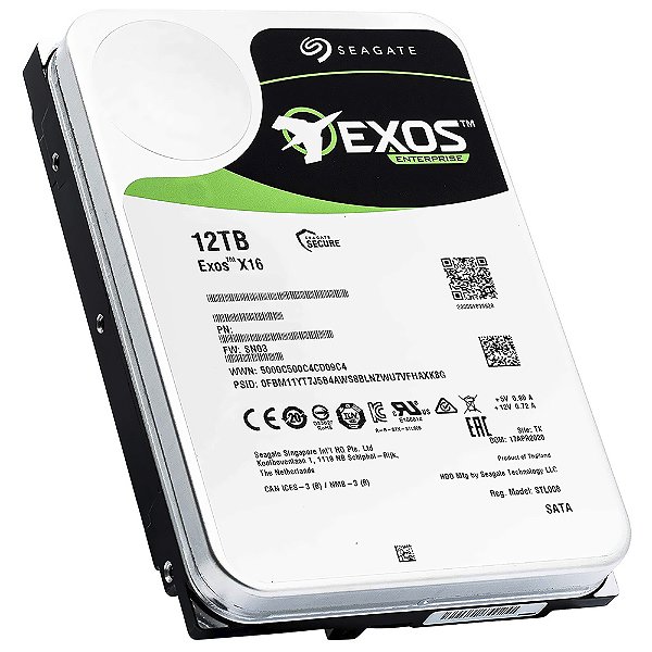 HD 12TB Seagate Exos X18 Enterprise 3.5