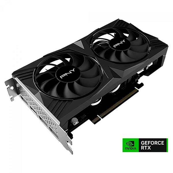 Placa de Video PNY GeForce RTX 4060 Gaming Verto Dual Fan GDDR6