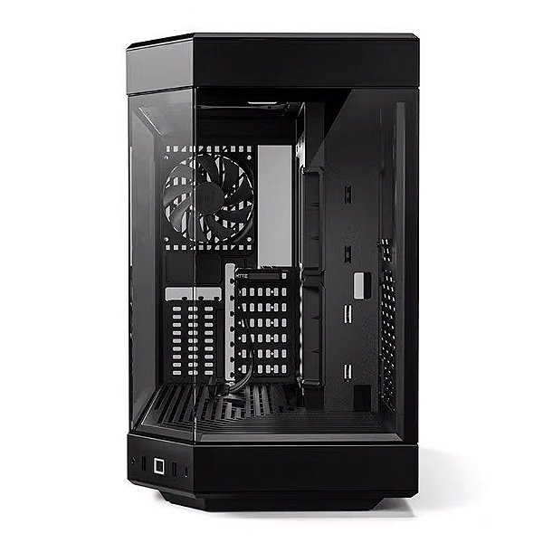 Gabinete Gamer HYTE Y60 Black Mid Tower Com 3 fans - CS-HYTE-Y60-B