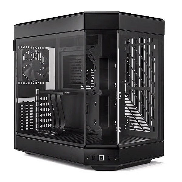 Gabinete Gamer HYTE Y60 Black Mid Tower Com 3 fans - CS-HYTE-Y60-B