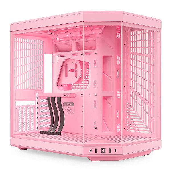 Gabinete Gamer HYTE Y70 STRAWBERRY MILK Mid Tower - CS-HYTE-Y70-SM