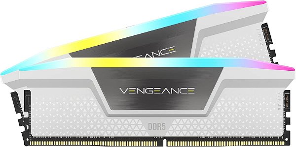 Memória Corsair Vengeance RGB 64GB (2X32GB) DDR5 6000Mhz C40 - CMH64GX5M2B6000C40W