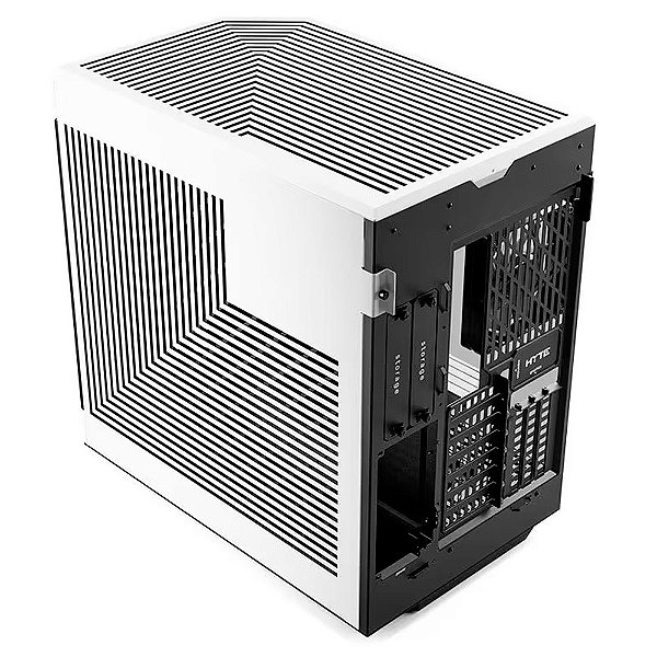 Gabinete Gamer HYTE Y60 Black/White Mid Tower Com 3 fans - CS-HYTE