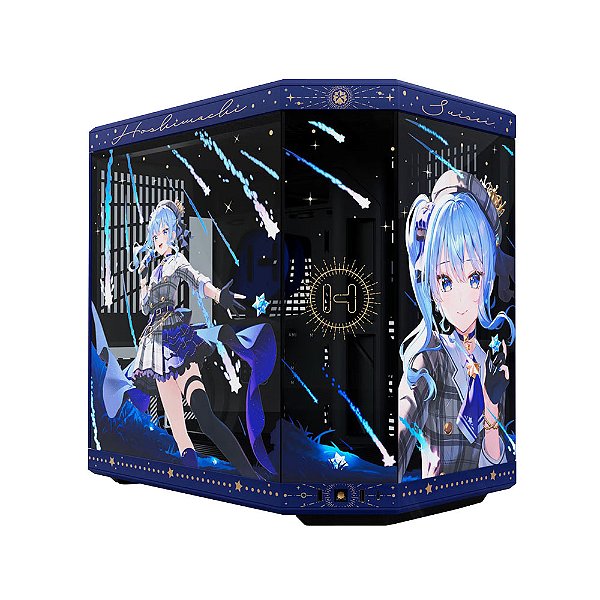 Gabinete Gamer HYTE Y70 Hoshimachi Suisei Mid Tower - CS-HYTE-Y70-SUISEI-E