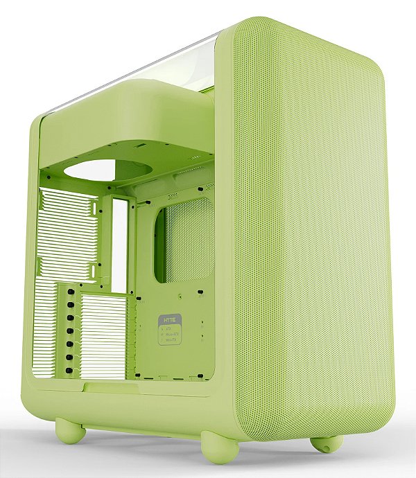 Gabinete Gamer HYTE X50 Matcha Milk (Verde) Atx Mid Tower Window - CS-HYTE-X50G-MM
