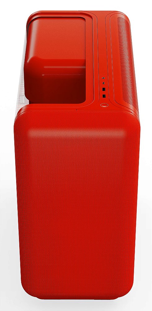 TA HEGOA 50x38 レッド Gabinete HYTE X50 Wild Cherry (Vermelho) Atx Mid Tower | GK Infostore
