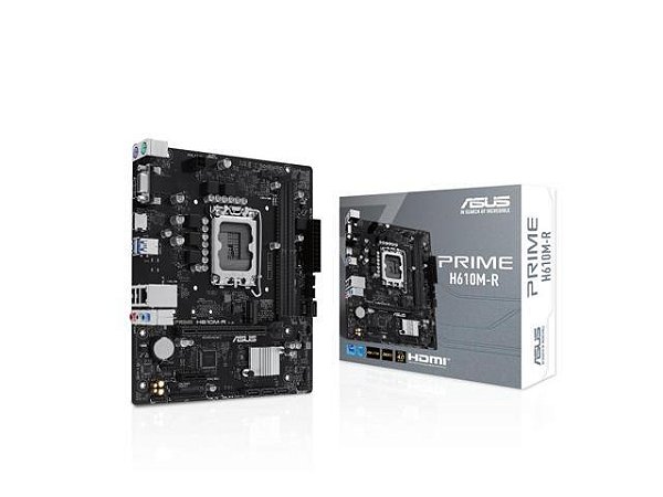 Placa Mãe ASUS Prime H610M-R LGA1700 mATX DDR4