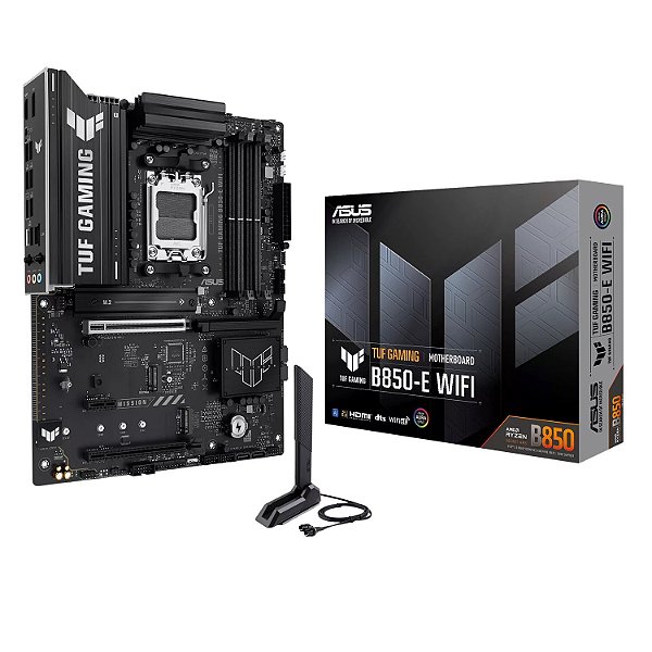 Placa Mãe ASUS TUF Gaming B850-E WiFi AM5 ATX DDR5