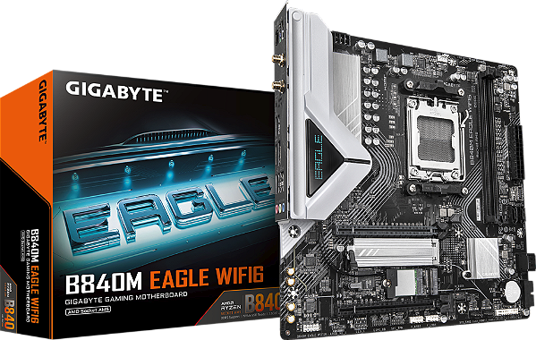 Placa Mãe Gigabyte B840M EAGLE WIFI6