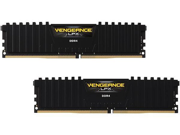 Memória RAM Corsair Vengeance LPX 32GB (2x16GB) DDR4 2400MHz C14 - CMK32GX4M2A2400C14