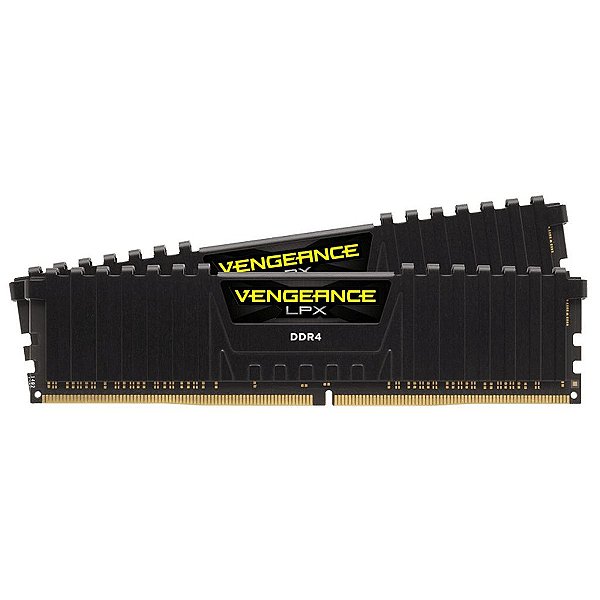 Memória Corsair Vengeance LPX 16GB (2x8GB) DDR4 3000 MHz - CMK16GX4M2D3000C16