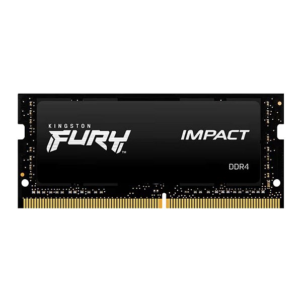 Memória RAM Kingston Fury Impact 32GB DDR4 3200MT - s para Notebook - KF432S20IB