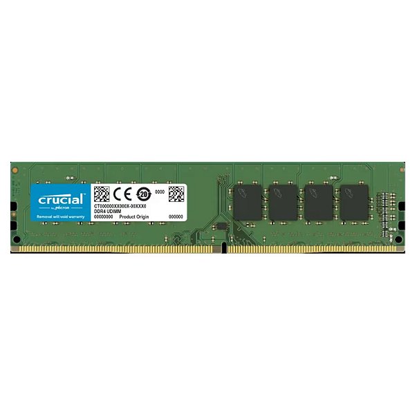 Memória RAM Crucial 8GB - DDR4 - 2666MHz - 1x8GB - CT8G4DFRA266