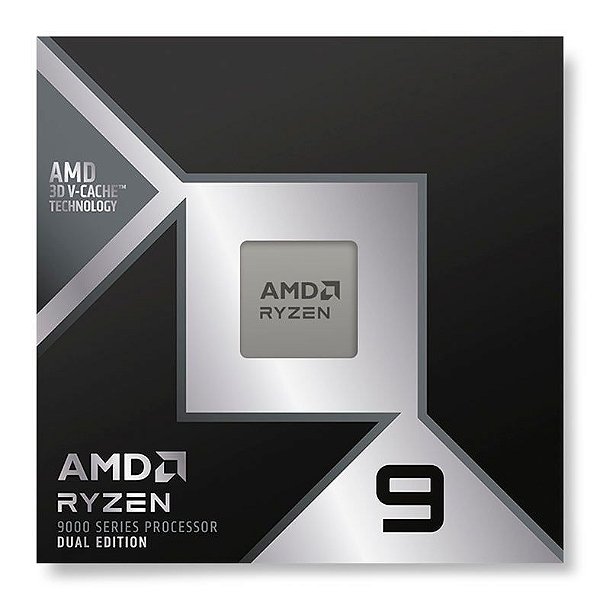 Processador AMD Ryzen 9 9950X3D2 Dual Edition "Zen 5" 4.3GHz/ 5.6GHz 16-Core 208MB AM5 - 100-100001978WOF