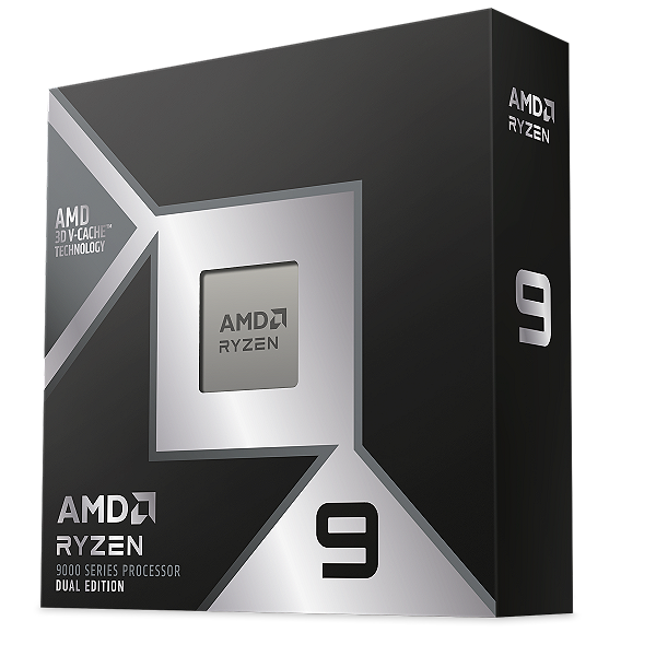 Processador AMD Ryzen 9 9950X3D2 Dual Edition "Zen 5" 4.3GHz/ 5.6GHz 16-Core 208MB AM5 - 100-100001978WOF