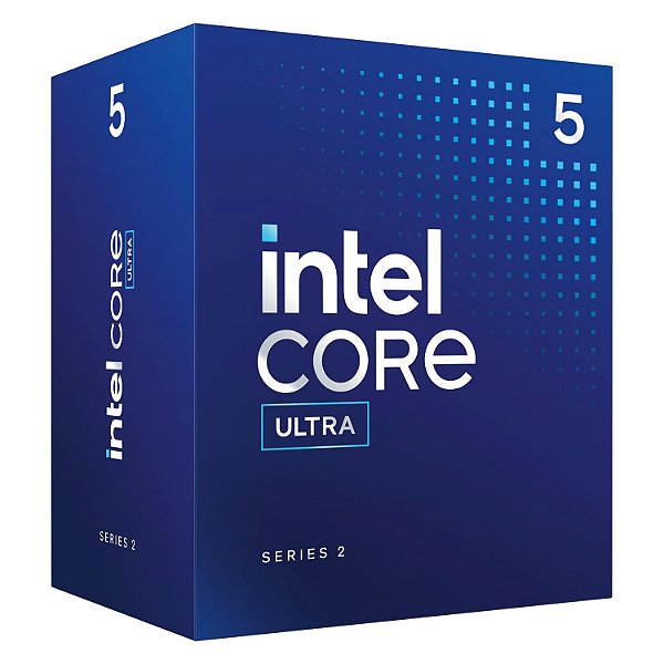 Processador Intel Core Ultra 5 235 (Series 2) "Arrow Lake" 14-Core 3.4GHz c/Turbo 5.0GHz 24MB Cache LGA 1851 - BX80768235
