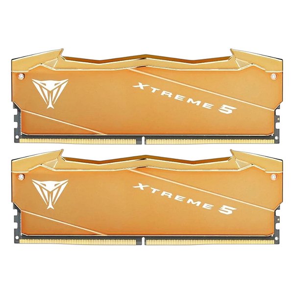 Memória RAM Patriot Viper Xtreme 5 Aurum 64GB (2x32GB) DDR5 6400 MHz - VXA564G64
