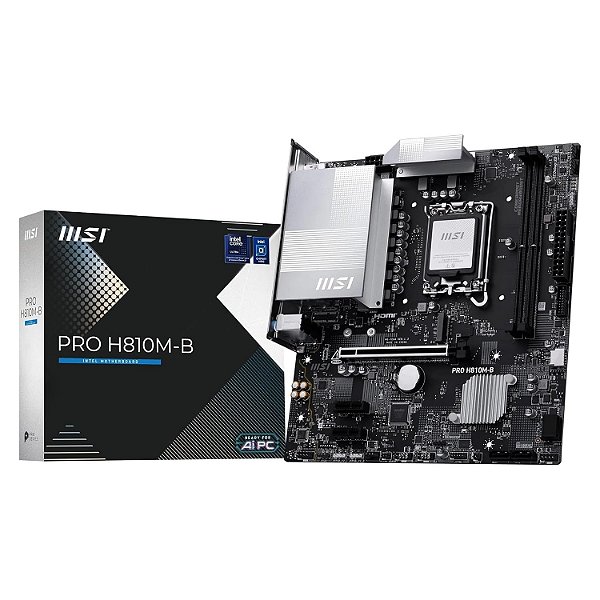 Placa Mãe MSI PRO H810M-B DDR5 LGA 1851 Micro-ATX