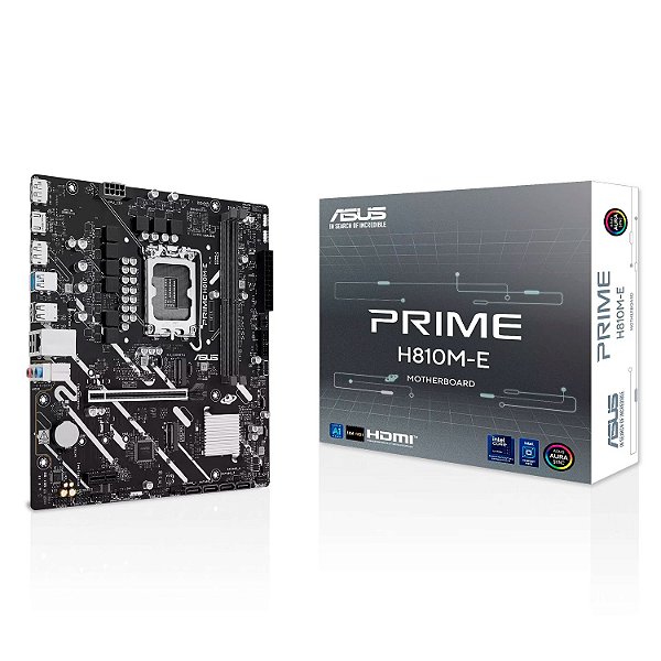 Placa Mãe ASUS Prime H810M-E DDR5 LGA 1851 Micro-ATX
