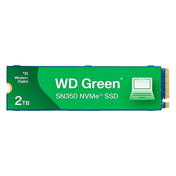 SSD 2TB Western Digital WD Green SN3000 M.2 NVMe PCIe 4.0 5000MBs/4200MBs - WDS200T4G0E