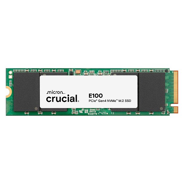 SSD 2TB Crucial E100 M.2 NVMe PCIe 4.0 5000MBs/4200MBs - CT2000E100SSD8