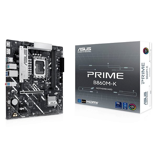 Placa Mãe ASUS Prime B860M-K OC DDR5 LGA 1851 Micro-ATX