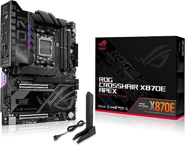 Placa Mãe Asus ROG Crosshair X870E Apex DDR5 AM5 ATX