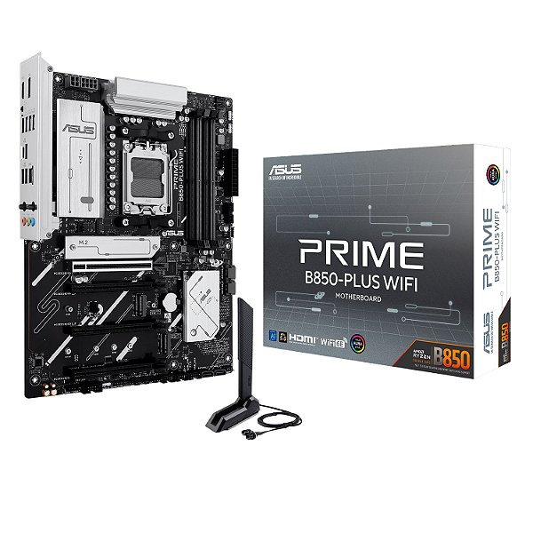 Placa Mãe ASUS Prime B850-PLUS WiFi DDR5 AM5 ATX