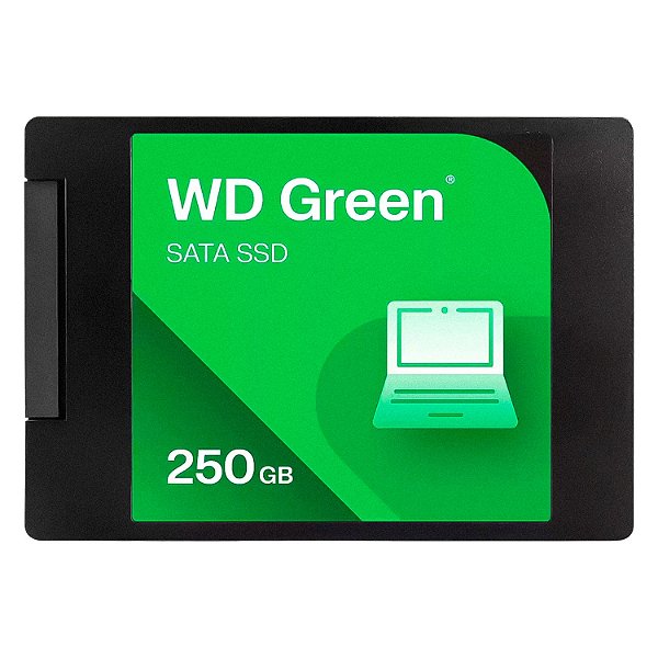 SSD 250GB Western Digital WD Green SATA SATA 2.5 545MBs/430MBs - WDS250G5G0A