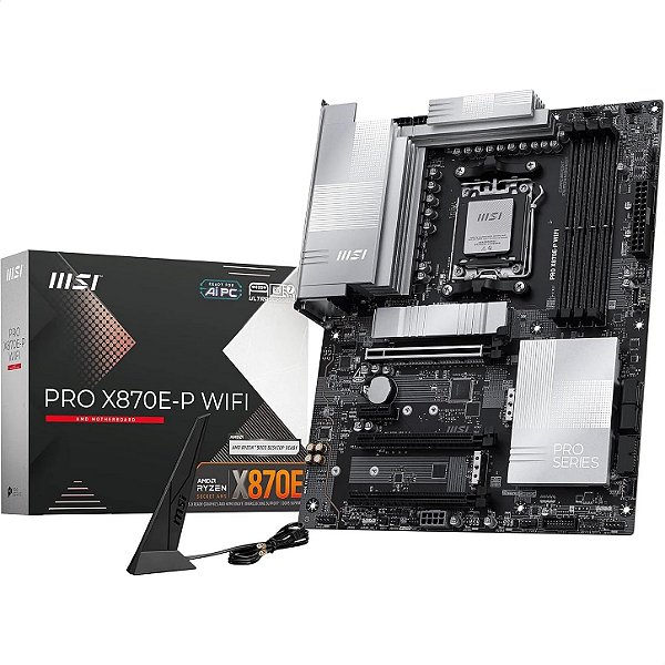 Placa Mãe MSI PRO X870E-P WiFi DDR5 AM5 ATX