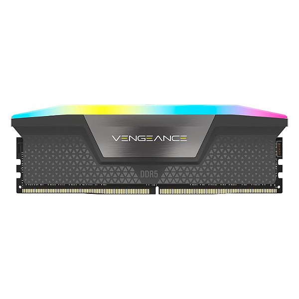 Memória RAM Corsair Vengeance RGB 16GB DDR5 6000MHz - CMH16GX5M1E6000Z36