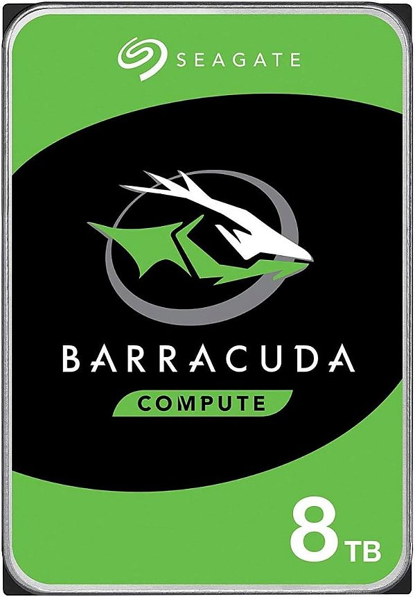 HD Seagate Barracuda 8TB 3.5" SATA 3 5400RPM - ST8000DM004