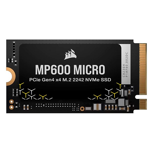 SSD 2TB Corsair MP600 Mini M.2 NVMe PCIe 4.0 5000MBs/3800MBs - CSSD-F2000GBMP600MCR2