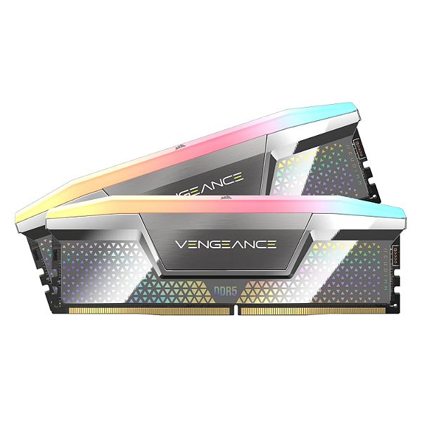 Memória RAM Corsair Vengeance RGB 48GB (2x24GB) DDR5 8000MHz - CMHC48GX5M2X8000C
