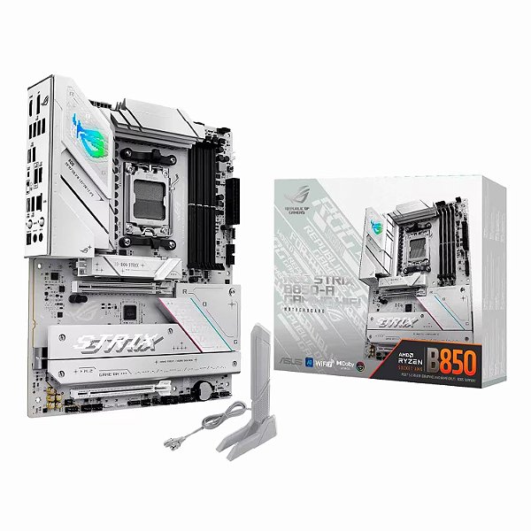 Placa Mãe ASUS ROG Strix B850-A Gaming WiFi DDR5 AM5 ATX