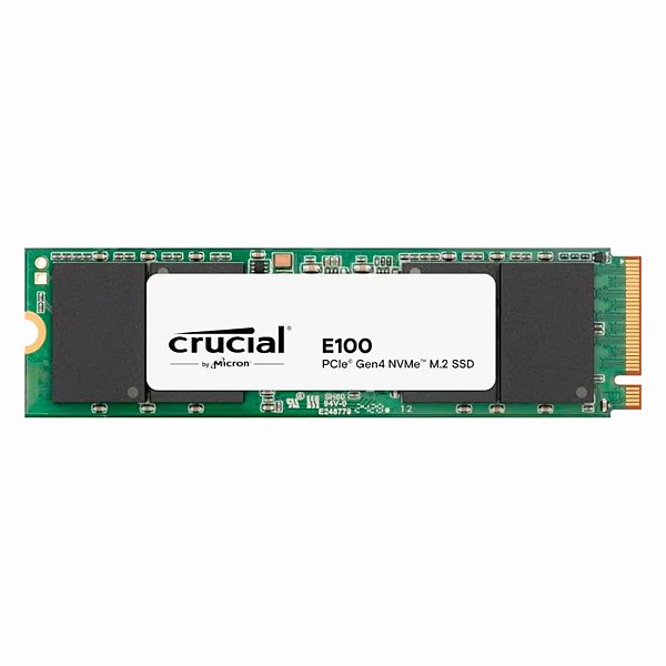 SSD 480GB Crucial E100 M.2 NVMe PCIe 4.0 5000MBs/4200MBs - CT480E100SSD8