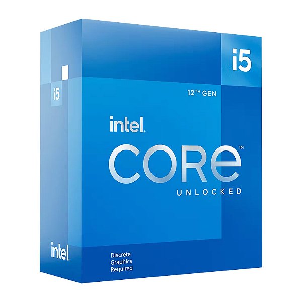 Processador Intel Core i5-12600KF Socket LGA 1700 10 Core 16 Threads 3.7GHz e 4.9GHz Turbo Cache 20MB