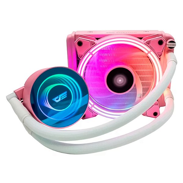 Water Cooler para Processador Aigo darkFlash Symphony TR120 RGB - Rosa