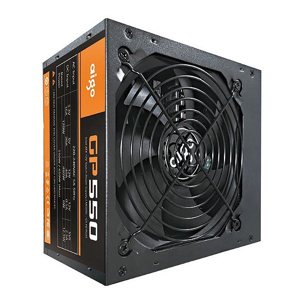Fonte Aigo GP550 ATX 550W 80 Plus Bronze 220V