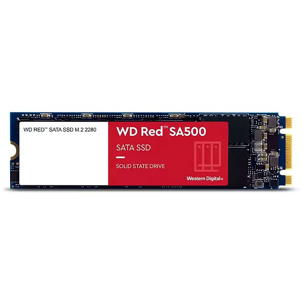 SSD M.2 Western Digital Red SA500 NAS 2TB NVMe Sata 3.0 - WDS200T1R0B