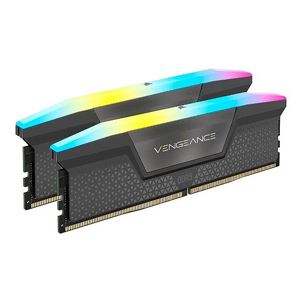Memória Corsair Vengeance RGB 32GB (2x16GB) DDR5 6000MHz - CMH32GX5M2E6000Z36W