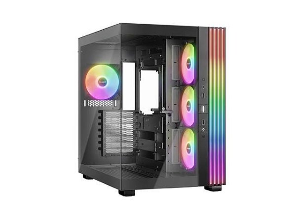 Gabinete be quiet! Light Base 600 LX ARGB Vidro Temperado Preto - BGW67