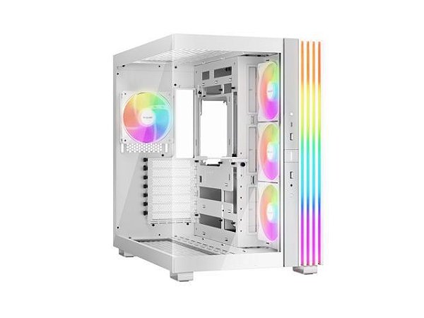 Gabinete be quiet! Light Base 600 LX ARGB Vidro Temperado Branco - BGW68