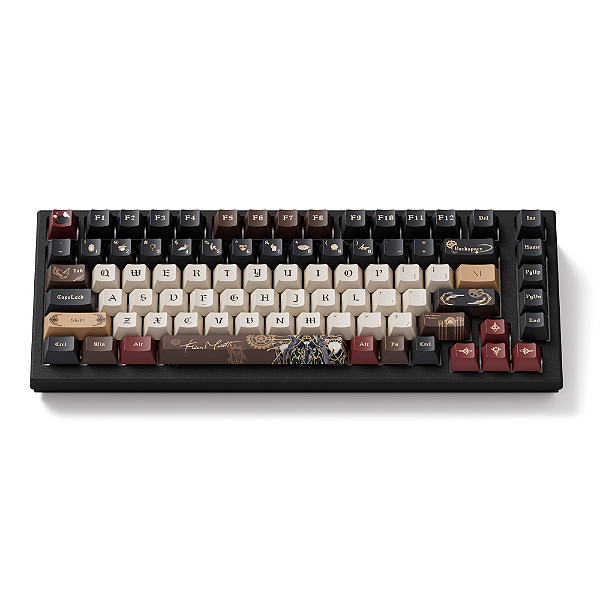 Teclado Mecânico Gamer Akko TAC75 Lord of the Mysteries HE 8K RGB Magnetic Switch Astrolink ANSI
