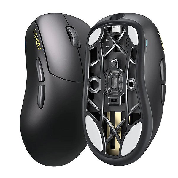 MOUSE GAMER LAMZU THORN 4K S/F BLACK