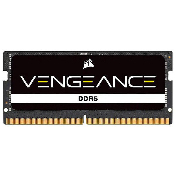 Memória RAM Corsair Vengeance 32GB DDR5 5200MT/s para Notebook - CMSX32GX5M2A5200C44